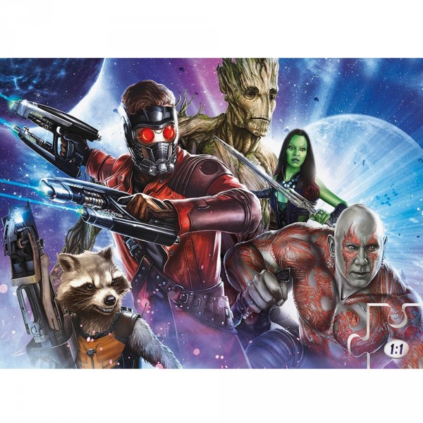 Puzzle 104 pièces : Guardians of the Galaxy - Clementoni-27514