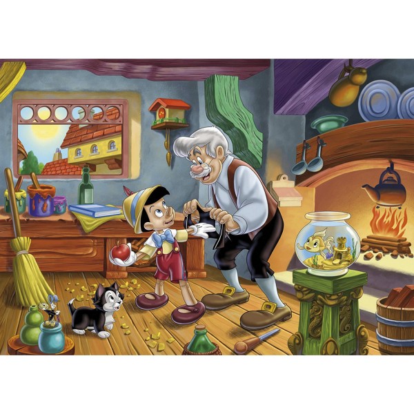 Puzzle 104 pièces : Pinocchio - Clementoni-27858