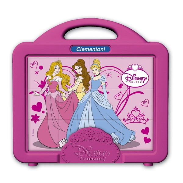 Puzzle 12 cubes : Princesses Disney - Clementoni-41300-41341