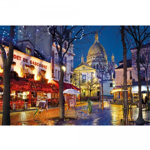 1500 Teile Puzzle: Montmartre, Paris - Clementoni-31999