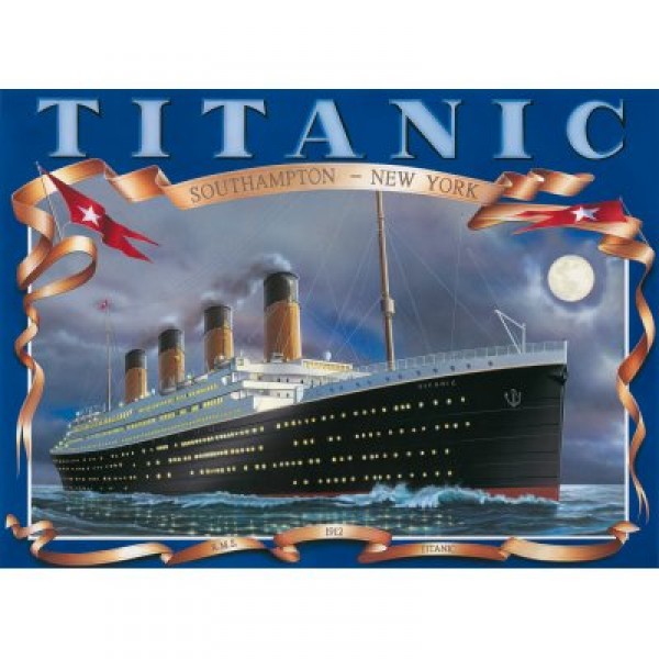 Puzzle 1500 pièces - Titanic - Clementoni-31960