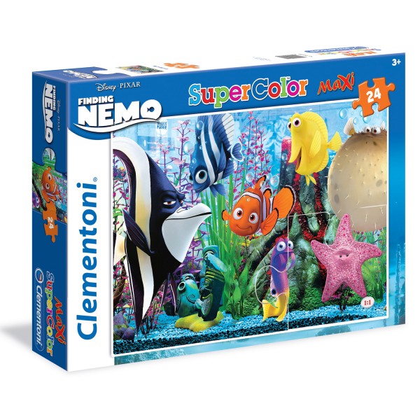 Puzzle 24 pièces Maxi : Le Monde de Nemo - Clementoni-24472