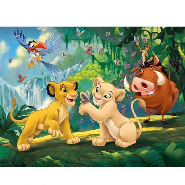 Puzzle 250 pièces - Le Roi Lion : Tendre complicité - Clementoni-29530