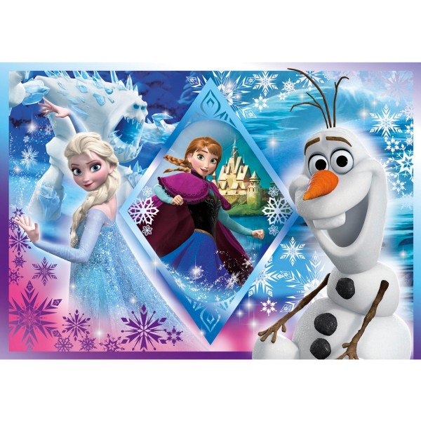 Puzzle 250 pièces : La Reine des Neiges Frozen - Clementoni-29711