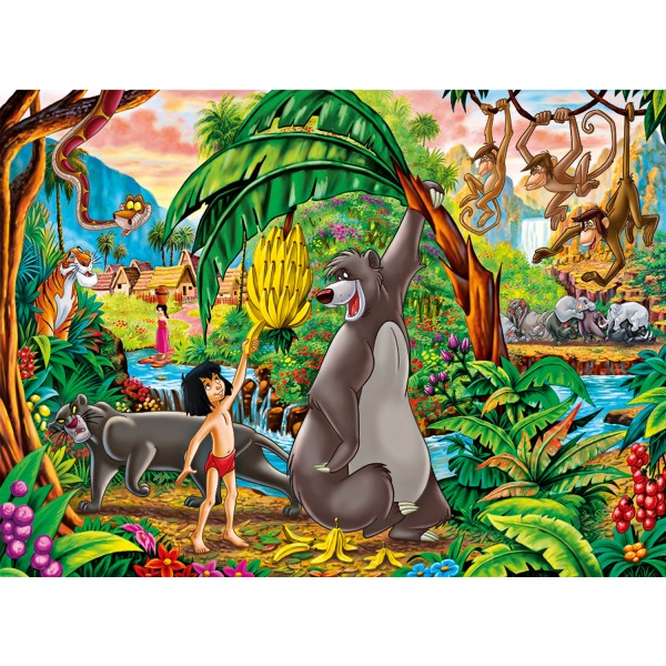 Puzzle 250 pièces : Le Livre de la Jungle - Clementoni-29713