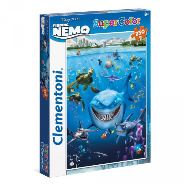 Puzzle 250 pièces : Le monde de Nemo - Clementoni-29717