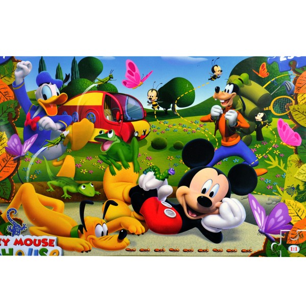 Puzzle 250 pièces : Mickey : C'est l'été - Clementoni-29699