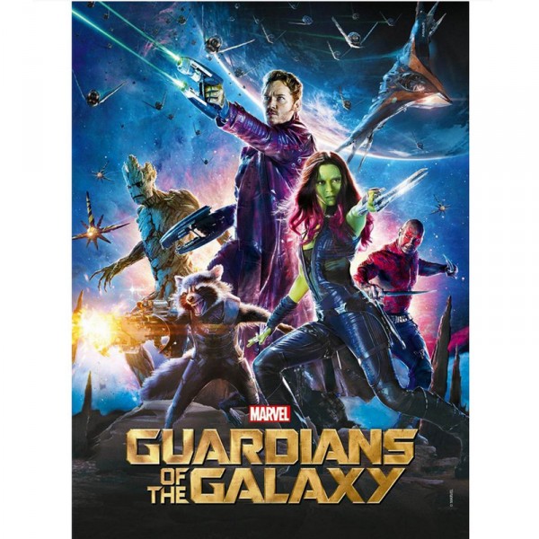 Puzzle 500 pièces : Guardians of the Galaxy - Clementoni-35006