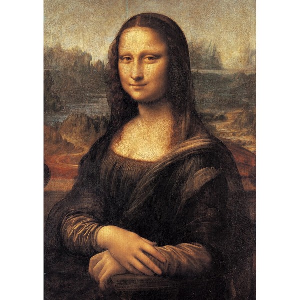 Puzzle 500 pièces : Mona Lisa - Clementoni-30363