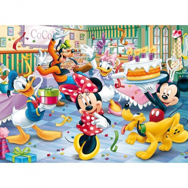 Puzzle 60 pièces - Mickey et ses amis : I love Minnie - Clementoni-26872