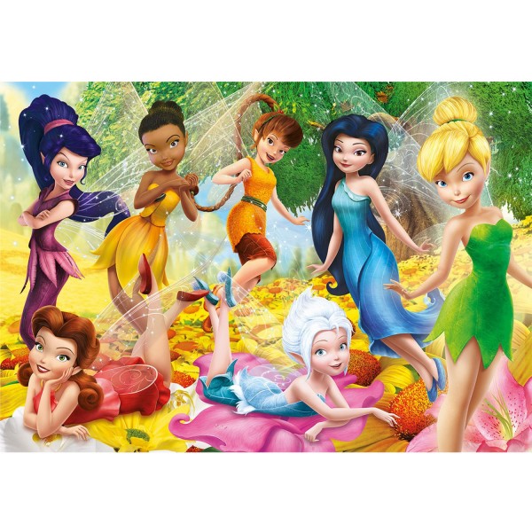Puzzle 60 pièces : Disney Fairies - Clementoni-26921