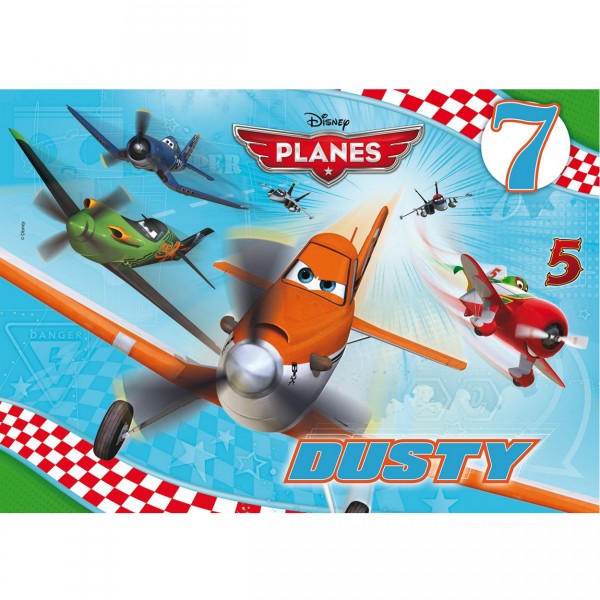 Puzzle 60 pièces : Planes : Dusty chef d'escadrille - Clementoni-26892