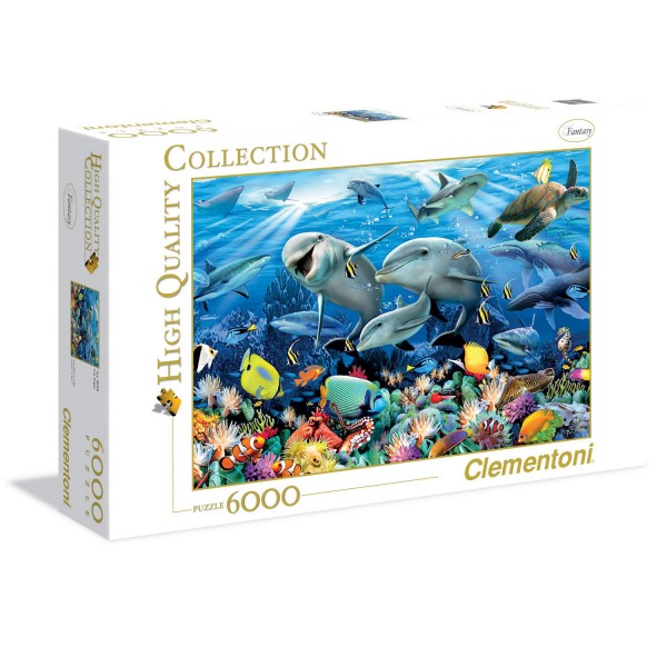 Puzzle 6000 pièces : Underwater - Clementoni-36521