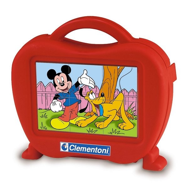 Puzzle 6 cubes : Mickey - Clementoni-40609