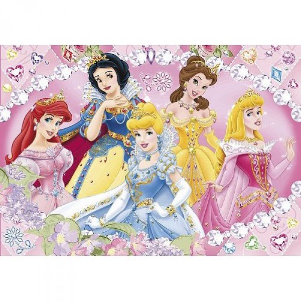 Puzzle 104 pièces - Princesses Disney - Clementoni-20018