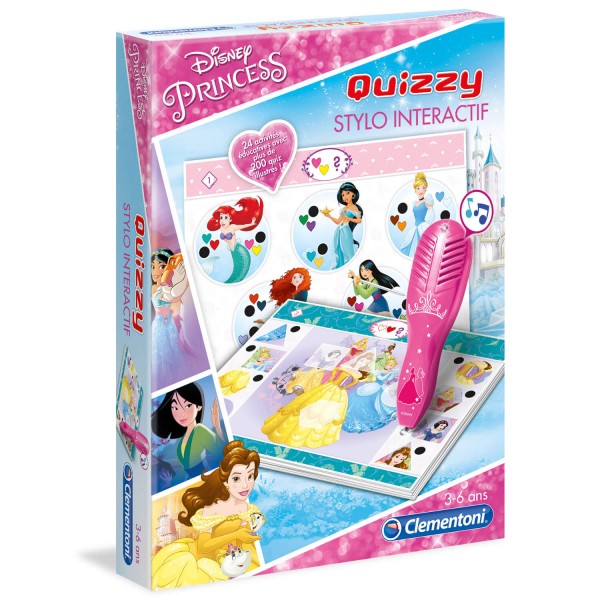 Quizzy : Princesses Disney - Clementoni-52229