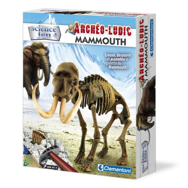 Science et jeu : Archéo-ludic : Mammouth - Clementoni-62470
