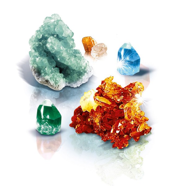 Science et jeu : Crée des cristaux - Clementoni-52067