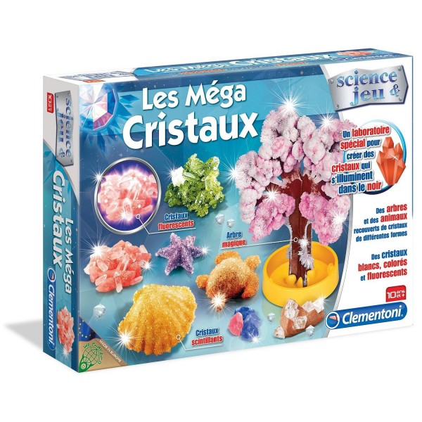 Science et jeu : Les méga cristaux - Clementoni-62004