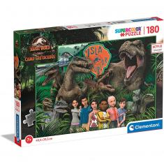 180 pieces puzzle: Jurassic World