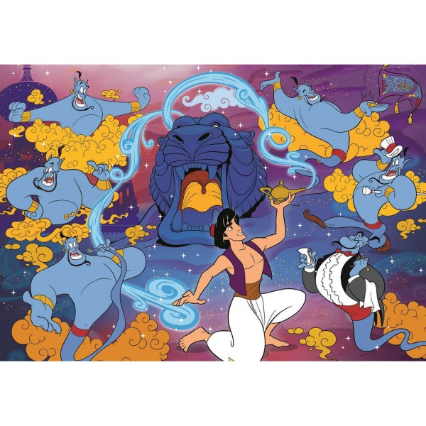 Puzzle 104 Teile Superfarbe: Aladdin - Clementoni-27283