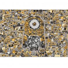 1000 pieces puzzle: Impossible: Minions 