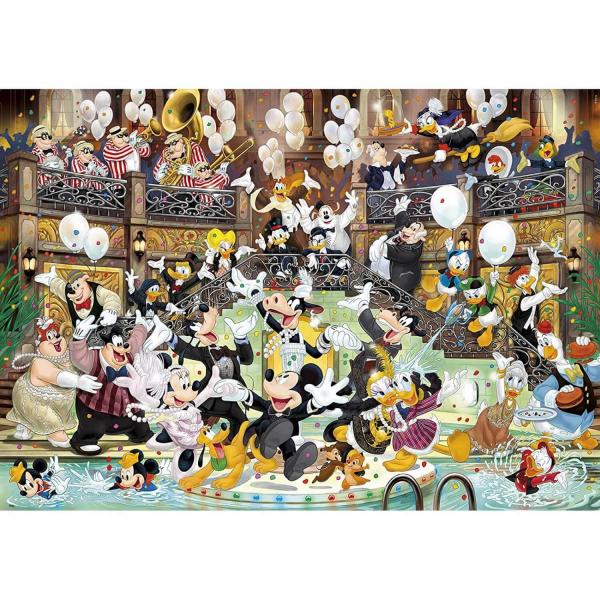 Puzzle 6000 pièces : Disney Gala - Clementoni-36525