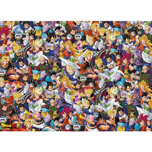 Puzzle 1000 pièces : Dragon Ball - Clementoni-39489