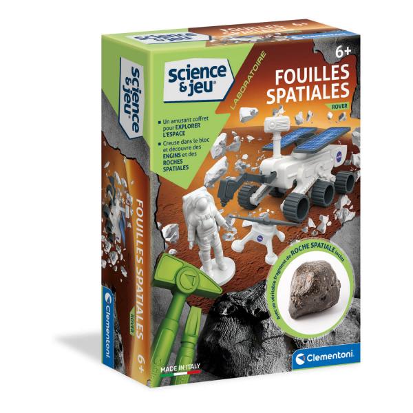 Kit science et jeu : Fouilles spatiales - Rover - Clementoni-52647