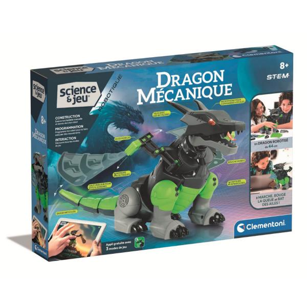 Science et jeu : Robotique : Dragon mécanique - Clementoni-52560
