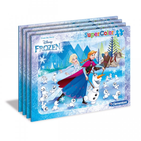 Puzzle cadre 15 pièces : La Reine des Neiges (Frozen) - Clementoni-22226