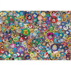 1000 piece puzzle: Disney Emoji
