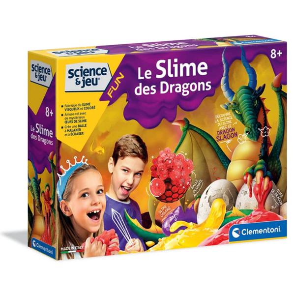 Science et jeu : Le slime des dragons - Clementoni-52575