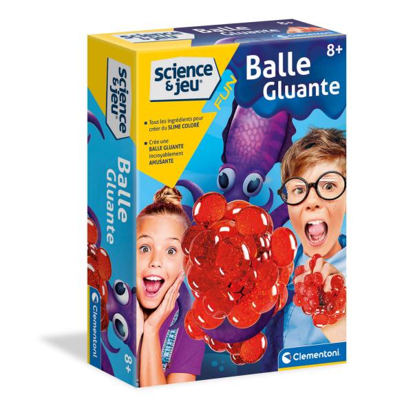 Science et jeu : Balles gluantes   - Clementoni-52438