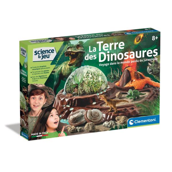 Science et jeu : Le monde des dinosaures   - Clementoni-52749