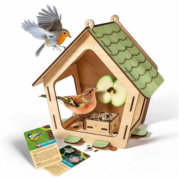 Kit science et jeu : Play for future : Mangeoire pour oiseaux - Clementoni-52517