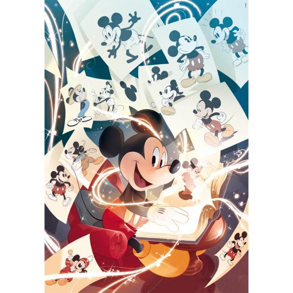 Puzzle 1000 pièces : Mickey Mouse Célébration - Clementoni-39811