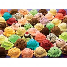 1000 piece puzzle: Ice cream
