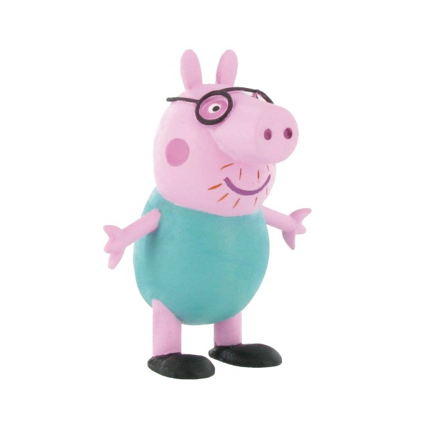 Figurine Peppa Pig : Papa Pig - Comansi-BC99682