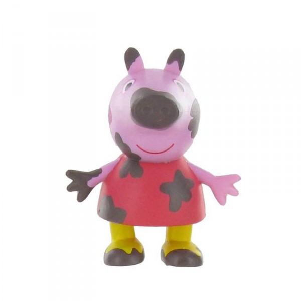 Figurine Peppa Pig : Peppa dans la boue - Comansi-BC99687