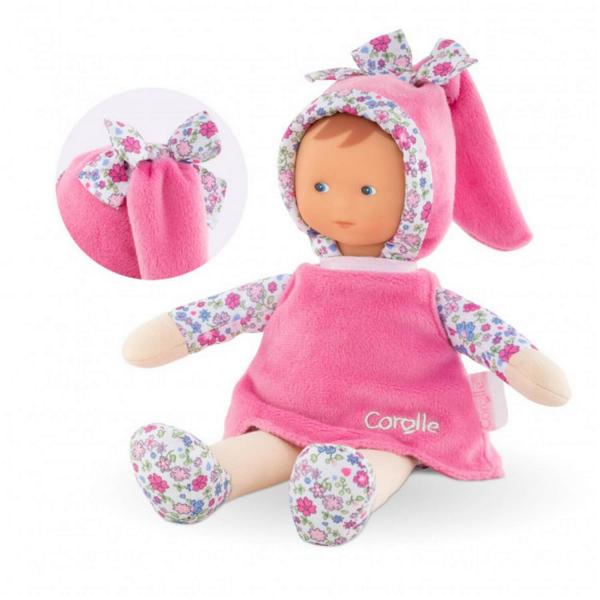 Mon doudou corolle 25 cm : Miss Rose Fleurs de Corolle - Corolle-10080