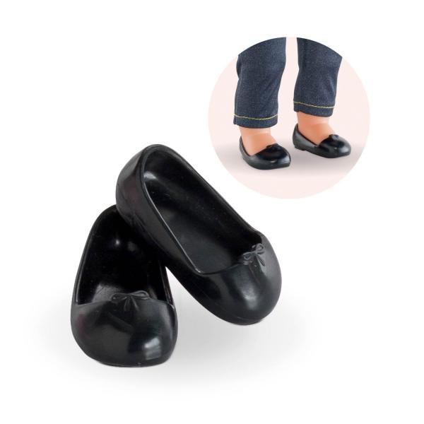 Chaussures pour poupée Ma corolle 36 cm :  Ballerines Noires - Corolle-9000210040