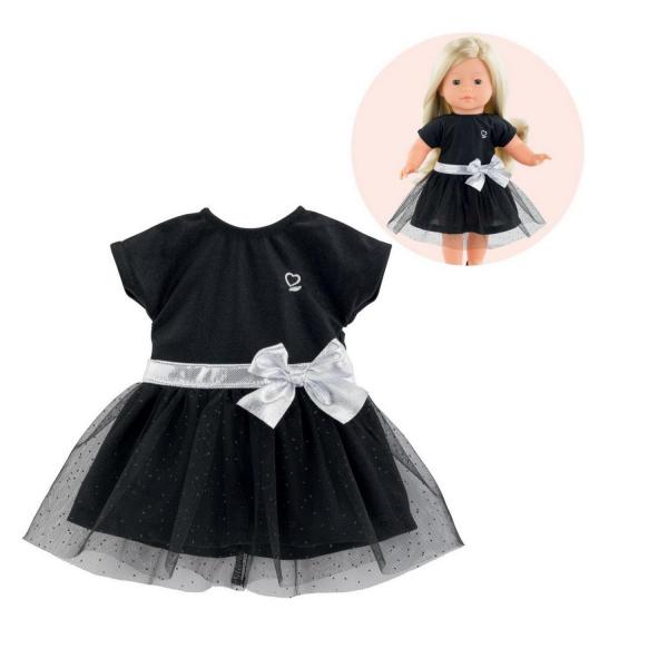 Vêtements pour poupée 36 cm Ma corolle : Robe de soirée noire - Corolle-9000211310