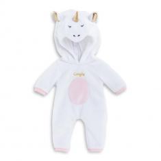 Vêtement pour poupée ma Corolle 36 cm : Combinaison Pyjama Licorne