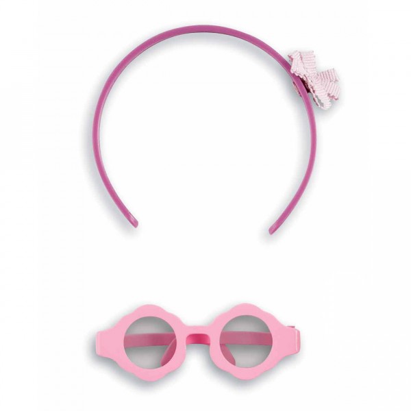 Accessoires pour poupée Chéries : lunettes et serre-tête - Corolle-DMT44