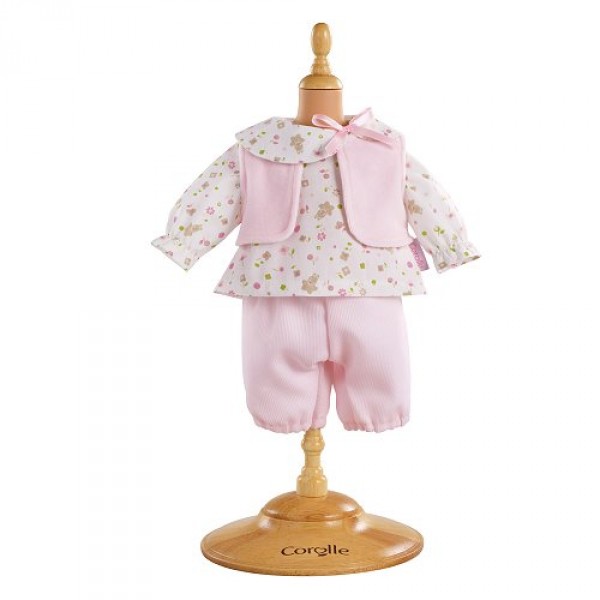 Ensemble bébé 42 cm : Pantalon rose - Corolle-X0501