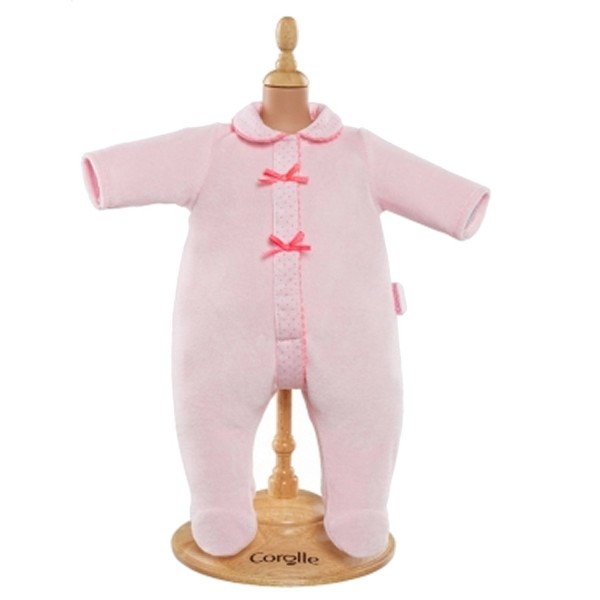 Ensemble bébé 42 cm : Pyjama rose - Corolle-Y5477