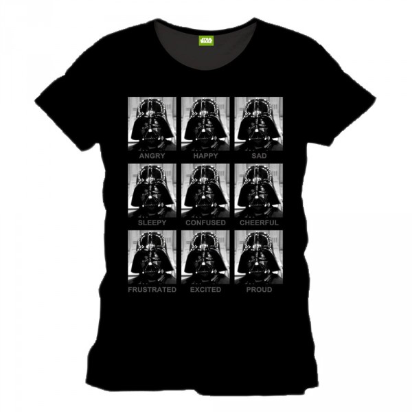 Tee-shirt Star Wars Dark Vador : Noir - Taille L - Cotton-HSTTS1354BLACKL