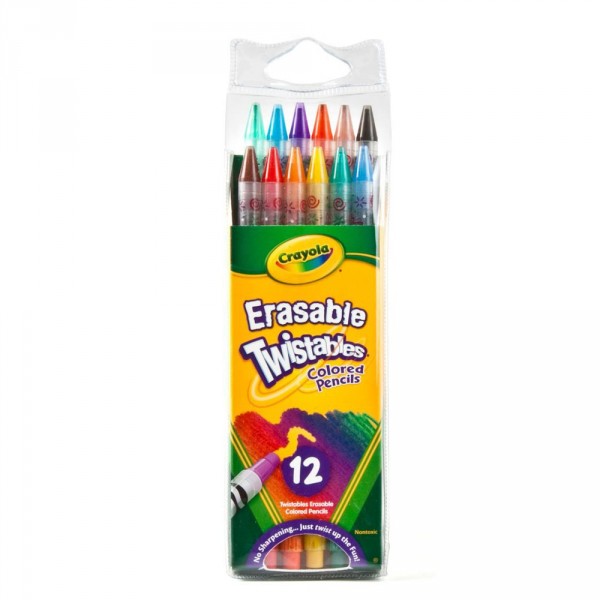 12 crayons couleur twistables - Crayola-68-7508-E-001
