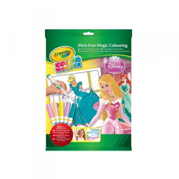 Album de coloriage : Album Color Wonder : Princesses Disney - Crayola-75-1932-E-000